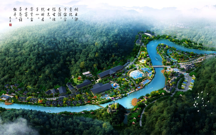 統(tǒng)景溫泉規(guī)劃圖