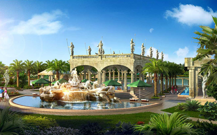 恒大廣東恩平泉都溫泉小鎮(zhèn)意大利館溫泉策劃、溫泉設(shè)計(jì)圖