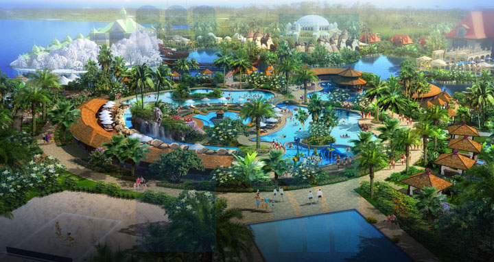 ?；◢u溫泉城飄香溫泉設(shè)計(jì)效果圖