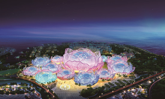 ?；◢u國(guó)際會(huì)議城夜景