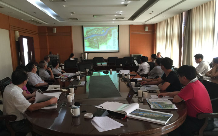 重慶萬州中華易溫泉項目詳細規(guī)劃方案匯報現場