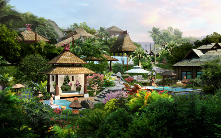 中國溫泉項目設(shè)計