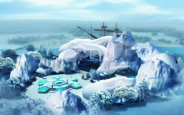 歐式溫泉項目設(shè)計