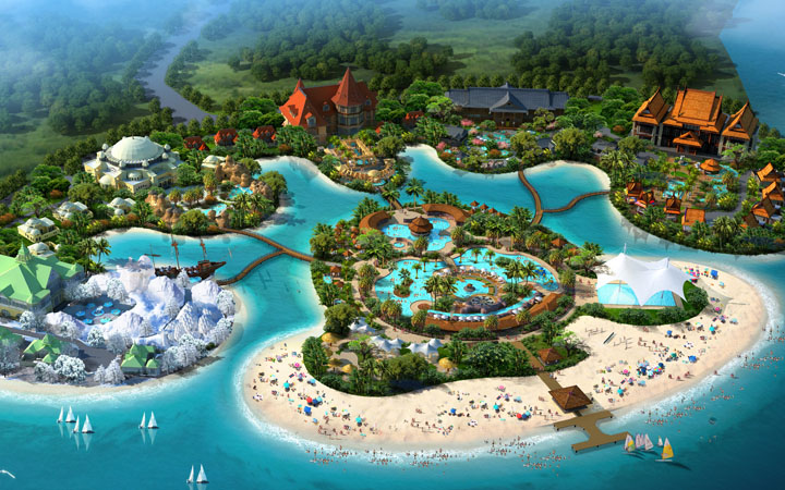 恒大海南?；◢u旅游綜合體溫泉小鎮(zhèn)規(guī)劃