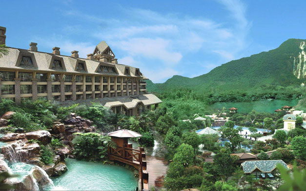 華南地區(qū)溫泉設計