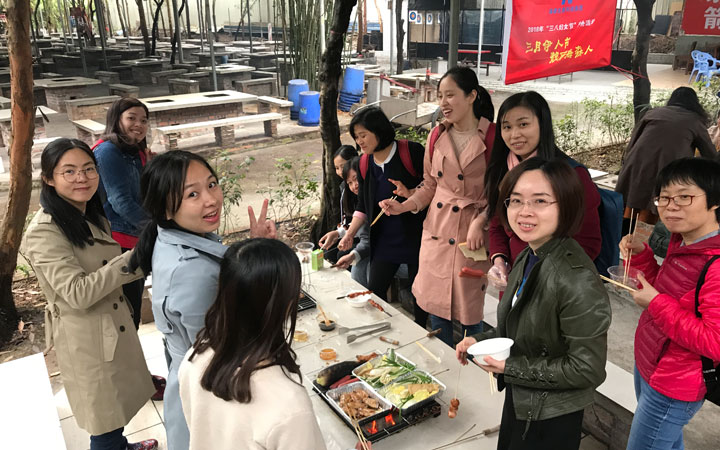 海森文旅科技集團(tuán)慶“三八婦女節(jié)”活動(dòng)豐富多彩