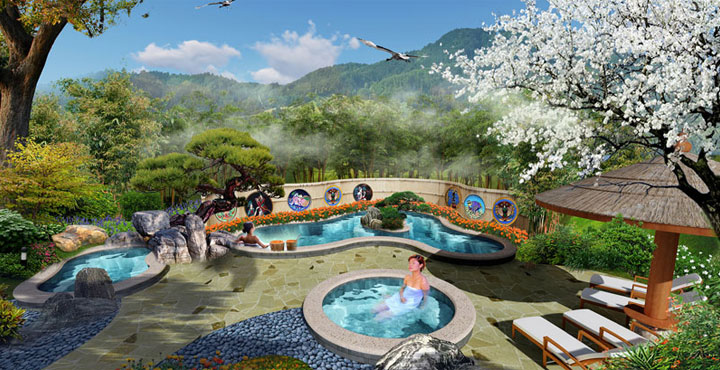 貴陽(yáng)香紙溝金孔雀溫泉旅游度假景區(qū)